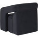 Kendrick Abbington Black Swivel Lounge Chair, Swivel